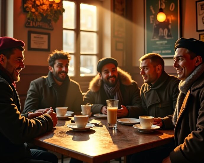 Analyse approfondie des paroles emblématiques de Georges Brassens dans « Les Copains d’abord »