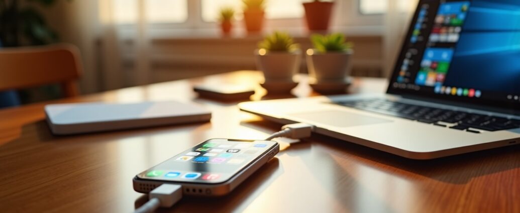Comment transférer facilement vos photos d'un iPhone à un PC via un câble USB