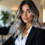 Balayage gris : guide pour adopter un style moderne et élégant avec succès