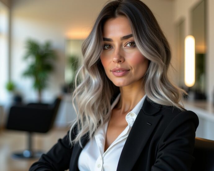 Balayage gris : guide pour adopter un style moderne et élégant avec succès