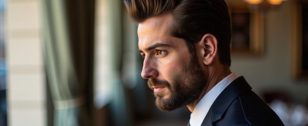 Coupe courte pour homme : l'élégance classique au service d'un style intemporel et impeccable