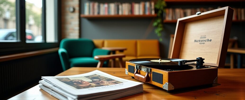 À la découverte du café Bonjour Jacob au Canal Saint-Martin : là où magazine et vinyles se rencontrent