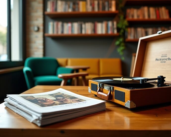 À la découverte du café Bonjour Jacob au Canal Saint-Martin : là où magazine et vinyles se rencontrent
