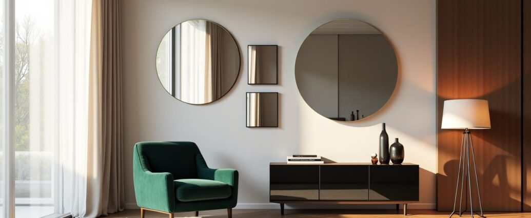 Miroirs design : astuces élégantes pour métamorphoser votre intérieur