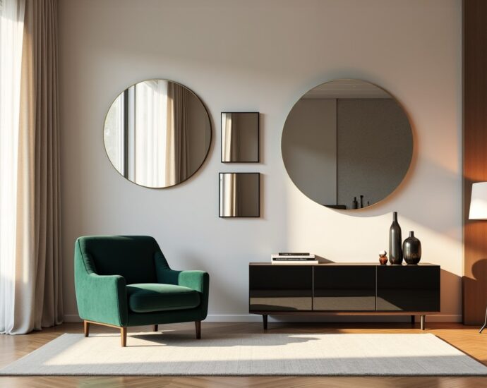 Miroirs design : astuces élégantes pour métamorphoser votre intérieur
