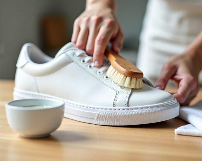 Comment nettoyer vos baskets blanches en cuir sans les abîmer : astuces et conseils experts