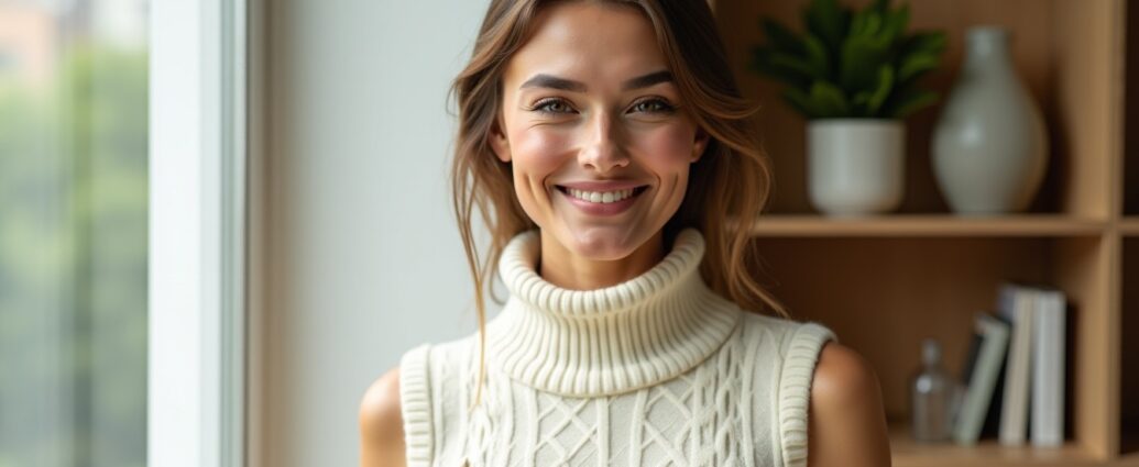 Gilet sans manches en laine : astuces pour allier élégance et chaleur avec style