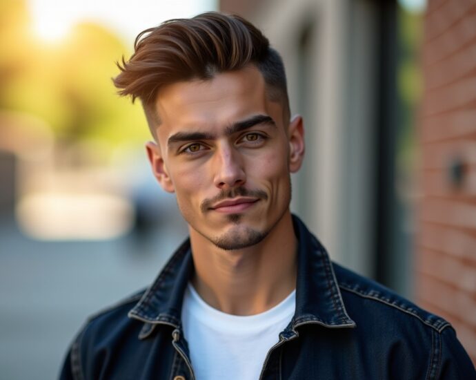 Coiffure homme : côtés courts et dessus long pour un look audacieux et stylé