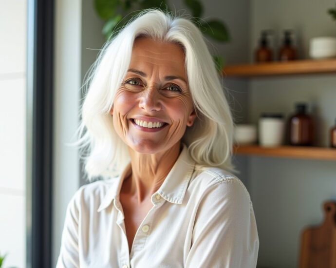Sublimez vos cheveux blancs : des méthodes naturelles et douces pour une coloration efficace